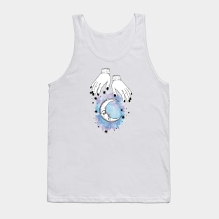 Moon Design, Moon Lovers, Moon Art, Beautiful Moon Tank Top